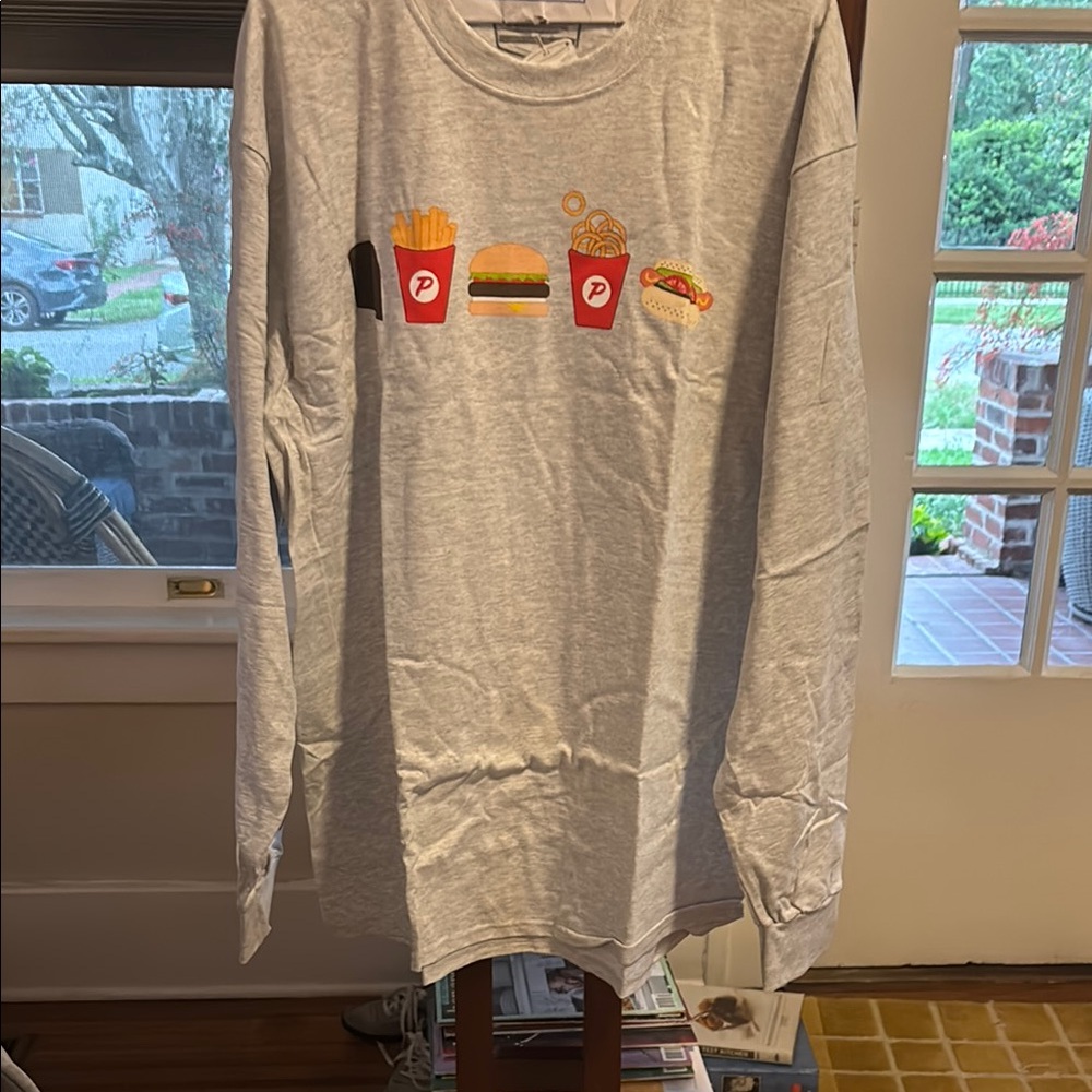 Gray Long Sleeve Portillo’s Shirt